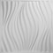 Ekena Millwork Billow EnduraWall Decorative 3D Wall Panel, White, 19 5/8"W x 19 5/8"H WP20X20BWWH - alternate 6
